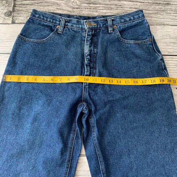 Vintage Northern Reflections High Rise Tapered Embroidered Ankle Mom Jeans - Picture 12 of 16